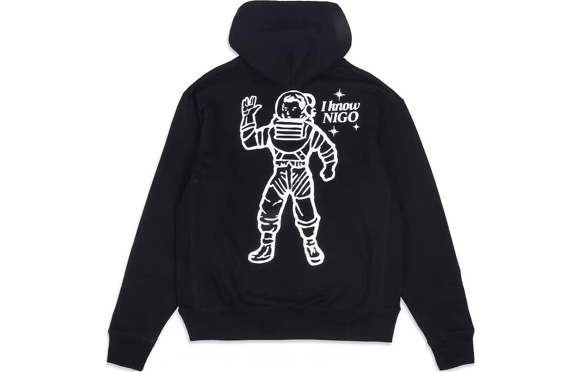 Lookbook ビリオネアボーイズクラブ ロゴ アニマルプリント パーカー ブラック ユニセックス 120-14-118