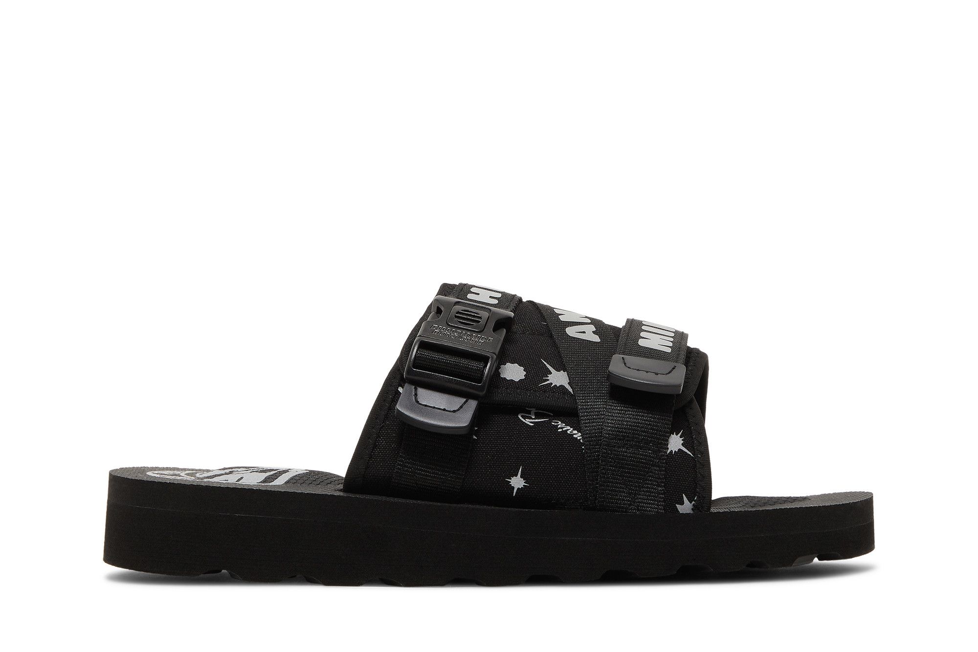 Billionaire Boys Club Spacewalker Slide 'Heart and Mind - Black' 821-3810-BLK