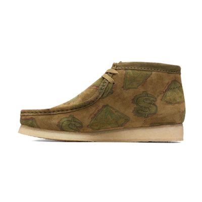 BBC Clarks Wallabee Boot 'Dark Green'