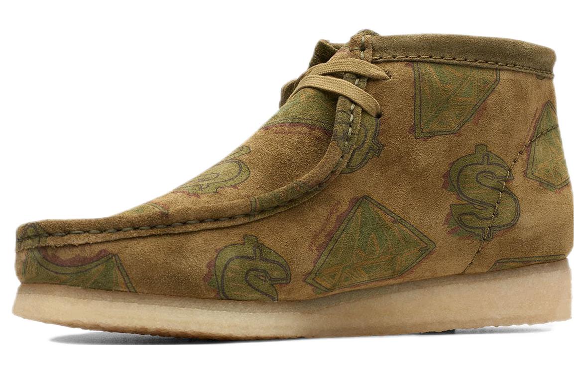 Order 億萬富翁男孩俱樂部 x Clarks Wallabee 靴 '深綠色' 261-69839