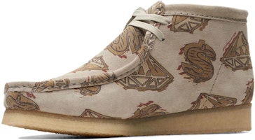 億萬富翁男孩俱樂部 x Clarks Wallabee靴 '奶油白' 261-69838 Order 億萬富翁男孩俱樂部 x Clarks Wallabee靴 '奶油白' 261-69838