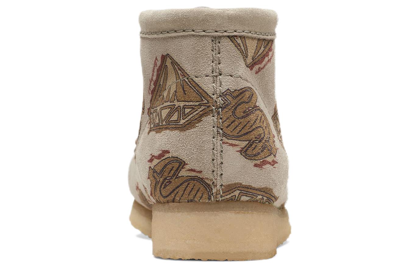 Lookbook ビリオネアボーイズクラブ×クラークス ワラビー オフホワイト 261-69838