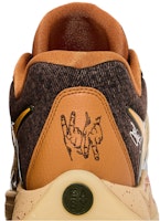 Bink x Nike KD 17 舒適簡約 減震耐磨透氣 低幫 籃球鞋 男款 棕黑 Sizing Bink x Nike KD 17 舒適簡約 減震耐磨透氣 低幫 籃球鞋 男款 棕黑