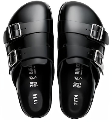 Birkenstock 1774 222 West Leather Sandals 'Black' 1025319 Lookbook Birkenstock 1774 222 West Leather Sandals 'Black' 1025319