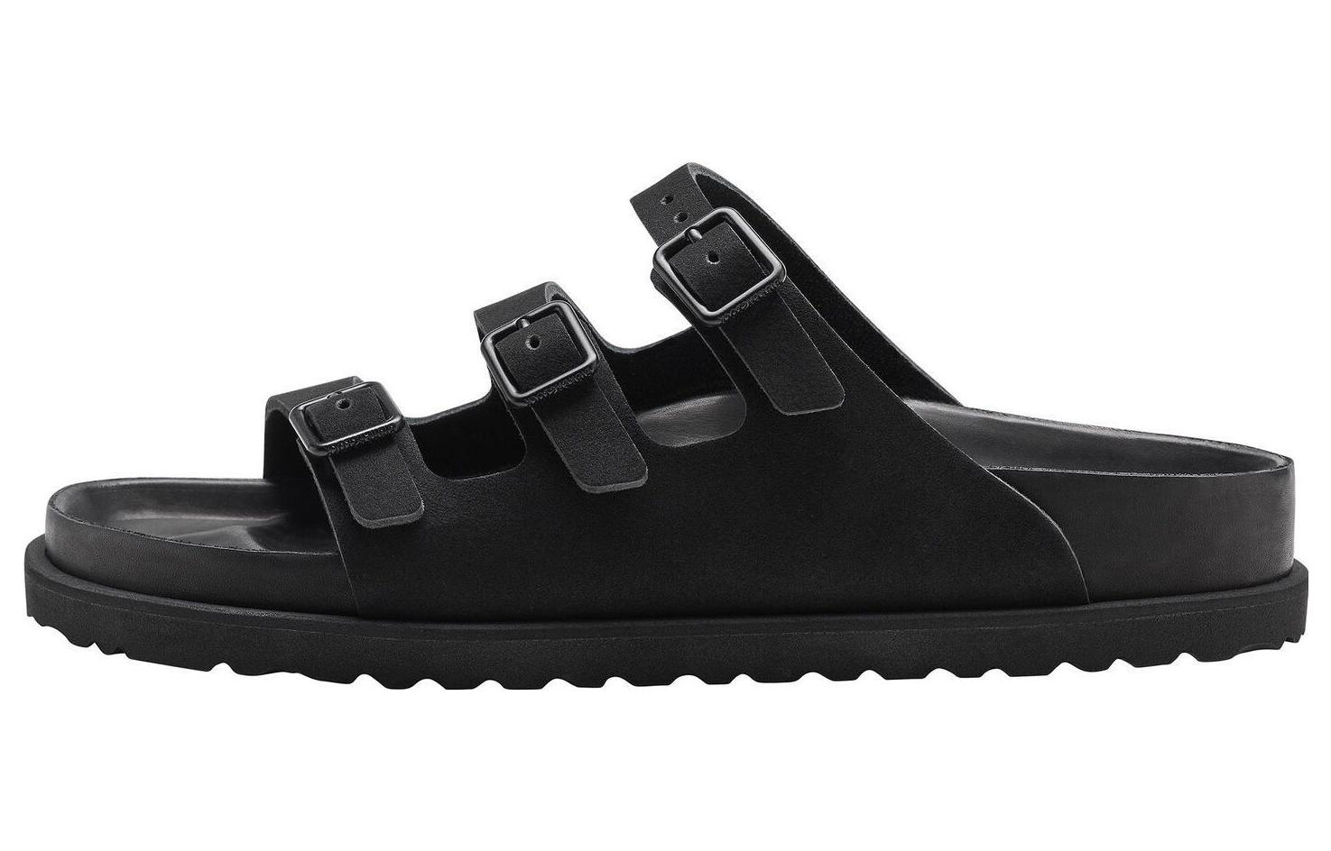 Buy Birkenstock 1774 III Florida 'Black Leather Comfort' 1024854