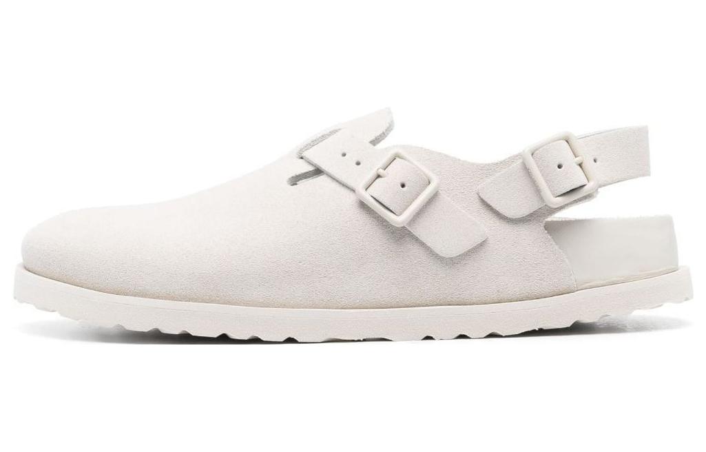 Birkenstock 1774 III Tokyo Suede Leather Narrow Fit Sandals 'Bone'