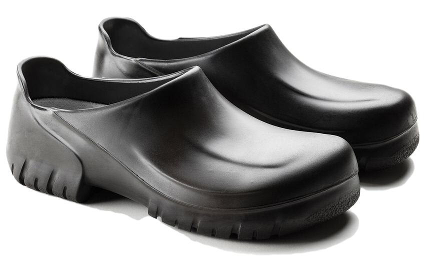 Lookbook Birkenstock 舒適圓頭 百搭 一腳蹬 低筒 生活休閒鞋 男女通款 黑色