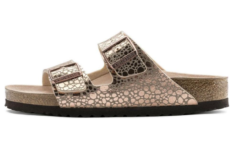 Birkenstock Arizona 'Apricot Leather'