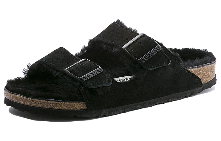 Birkenstock Arizona 'Black Fur-Lined' 圖 4