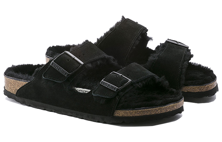 Birkenstock Arizona 'Black Fur-Lined' 圖 5