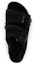 Shop Birkenstock Arizona 'Hitam Suede Soft Footbed' 752663ARIZONA