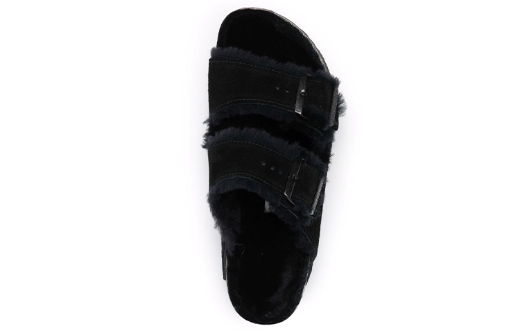 Shop 비르켄스탁 아리조나 블랙 스웨이드 소프트 풋베드 752663ARIZONA
