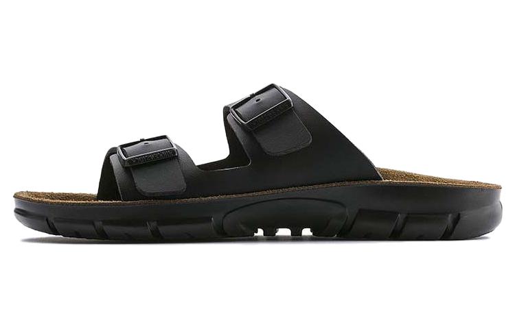 Birkenstock Arizona 'Black Synthetic Leather'