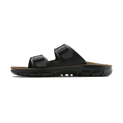 Birkenstock Arizona 'Black Synthetic Leather'