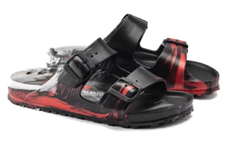 Birkenstock Arizona 'Black White Red' 圖 3