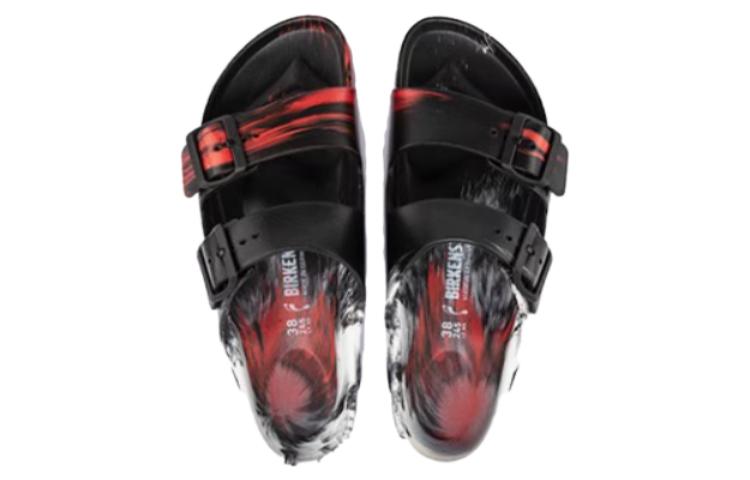Birkenstock Arizona 'Black White Red' 圖 4