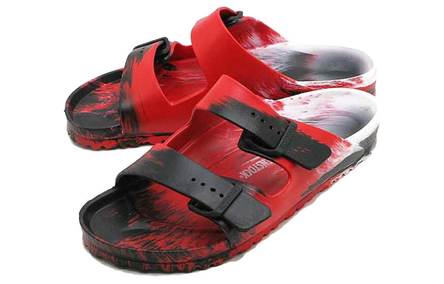 Birkenstock Arizona 'Black White Red' 圖 6