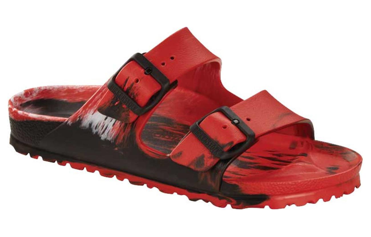 Birkenstock Arizona 'Black White Red' 圖 7