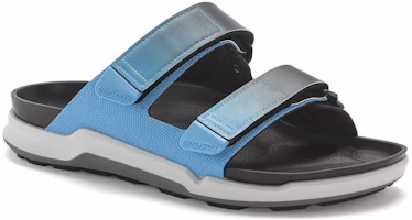 Order Birkenstock 合成皮革 舒適圓頭軟底萬用魔鬼氈 一字拖鞋 男款 藍黑色 常規版