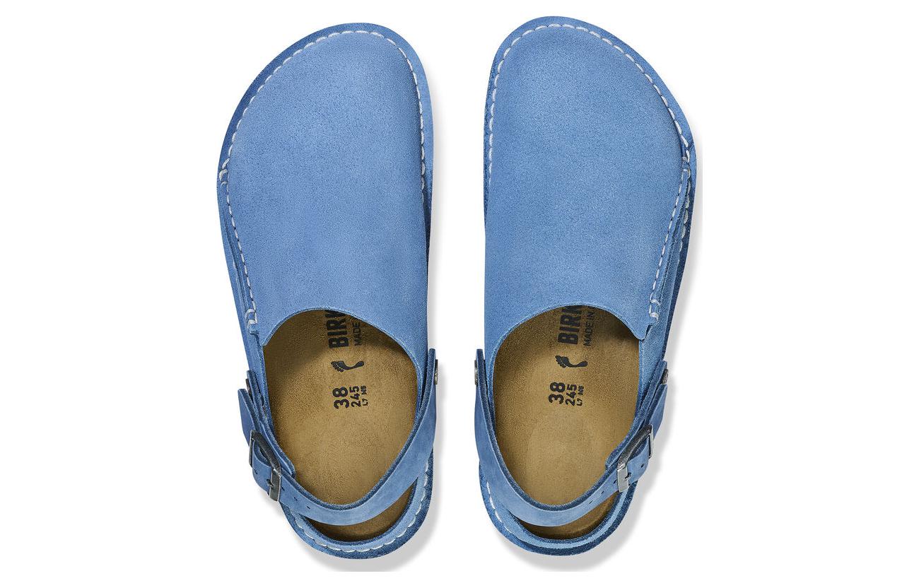Birkenstock Lutry PRM Suede Elemental 'Blue' 圖 4