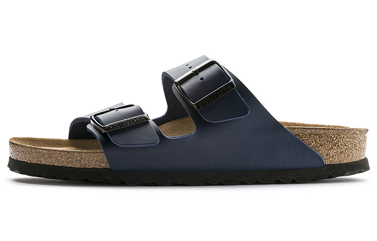 Birkenstock Arizona 'Blue Synthetic Leather'