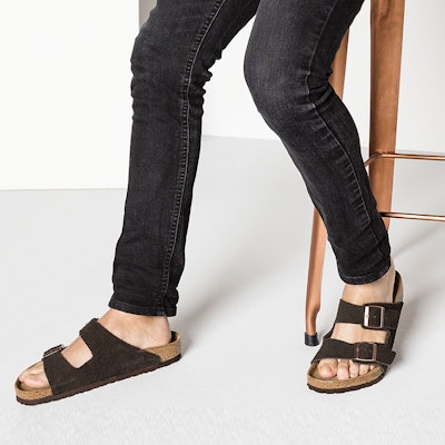 Birkenstock Arizona 'Brown Suede' 951313 Details for Birkenstock Arizona 'Brown Suede' 951313