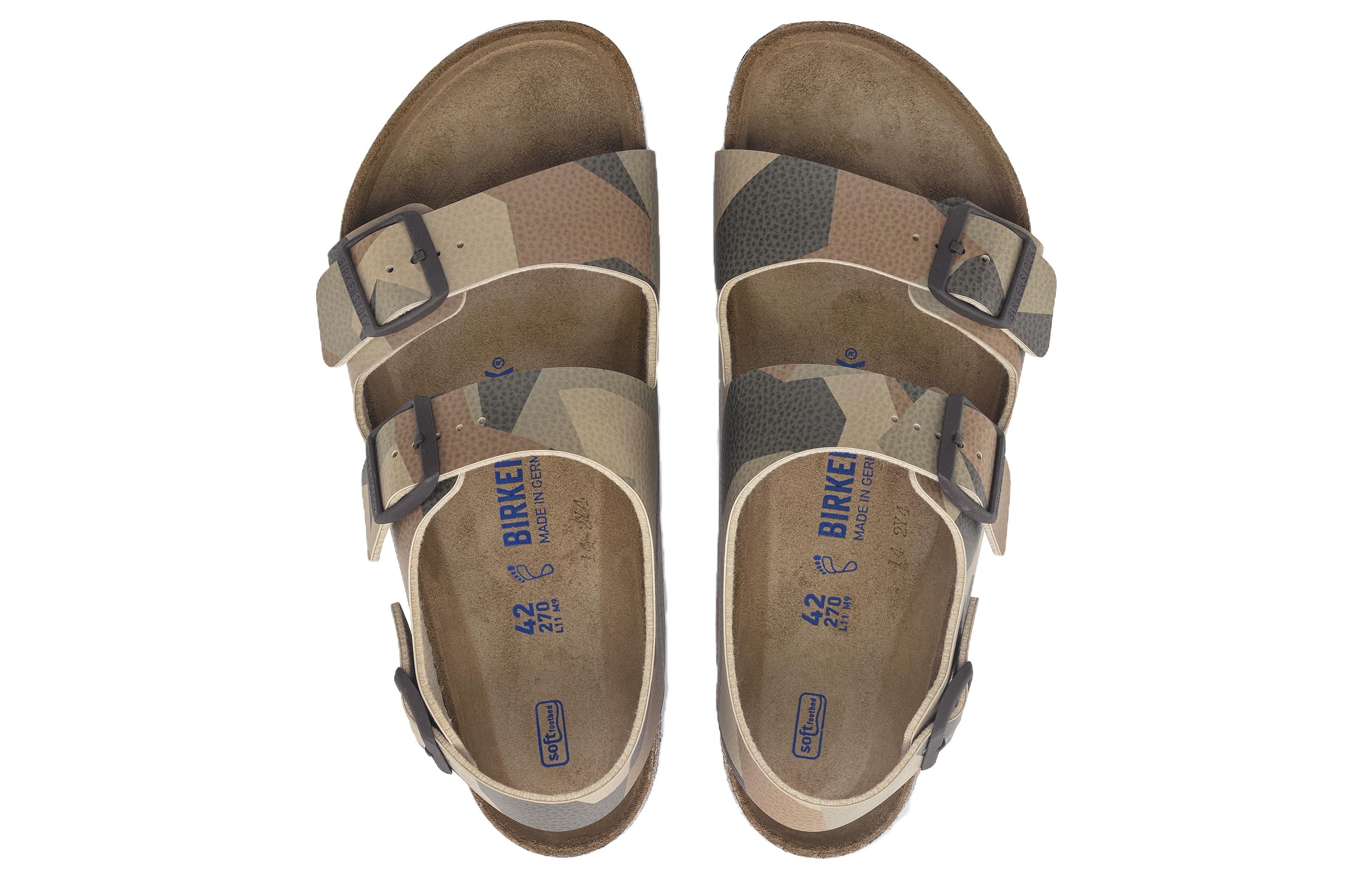 Shop Birkenstock Arizona 'Camouflage Brown' 1024970