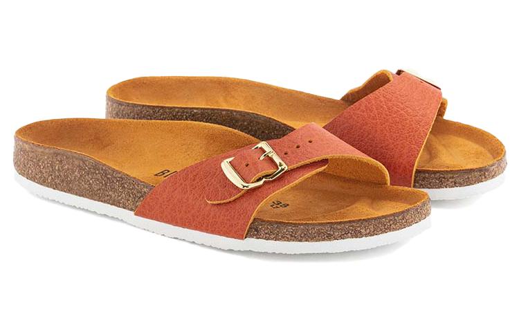 Lookbook Birkenstock Arizona 'Classic Buckle Orange' 1024407
