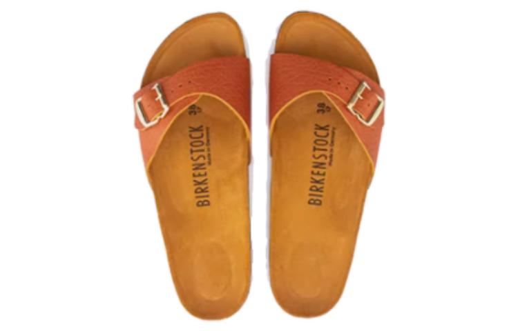 Shop Birkenstock Arizona 'Classic Buckle Orange' 1024407
