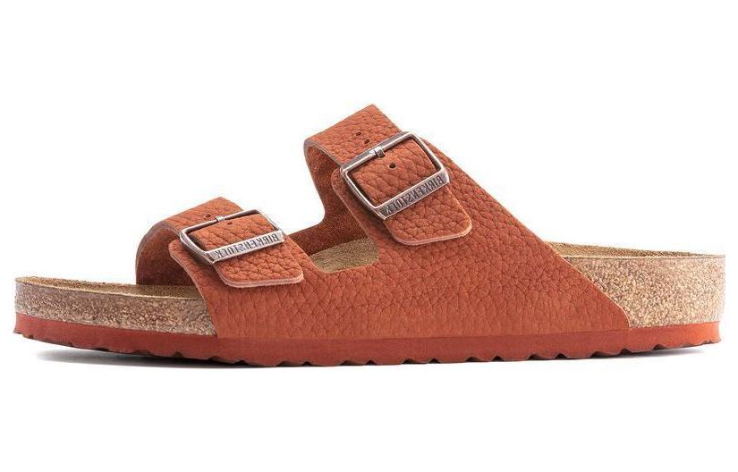 Buy Birkenstock Arizona 'Desert Brown Metal Buckle' 1023097