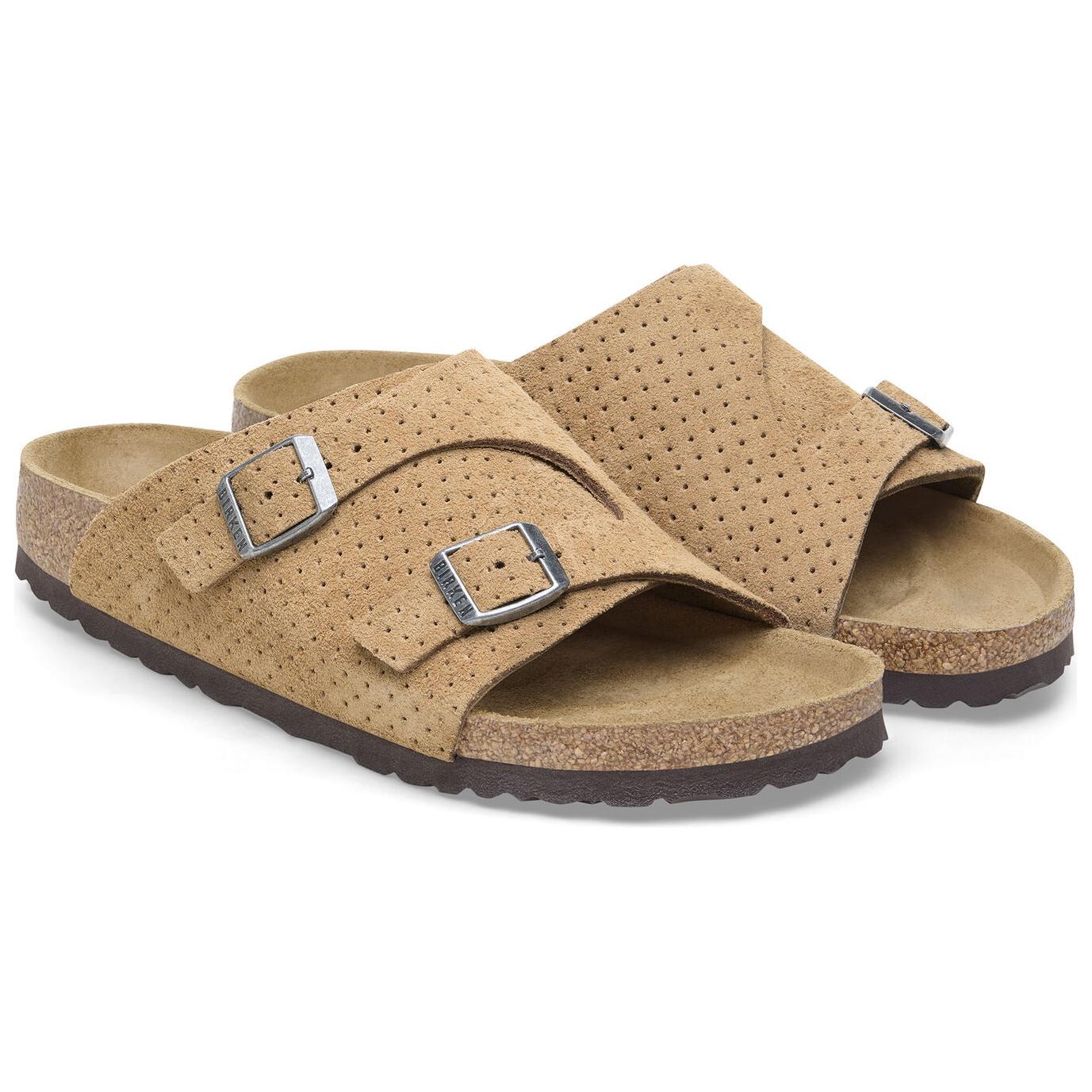 Birkenstock Arizona 'Embossed Nubuck Oatmeal' 圖 3