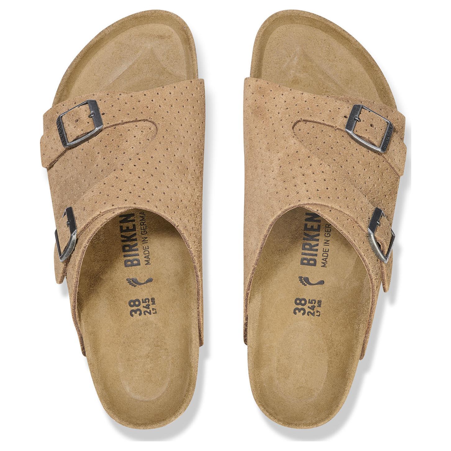Birkenstock Arizona 'Embossed Nubuck Oatmeal' 圖 4