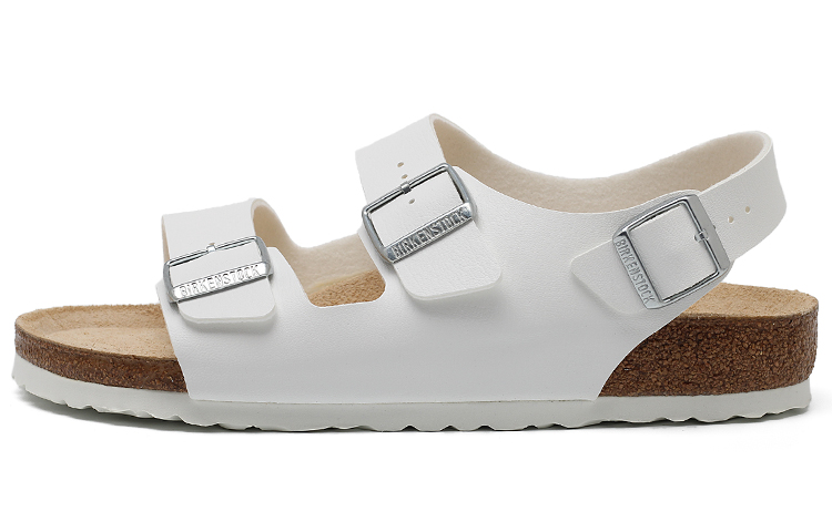 Birkenstock Milano Birko-Flor 'White'