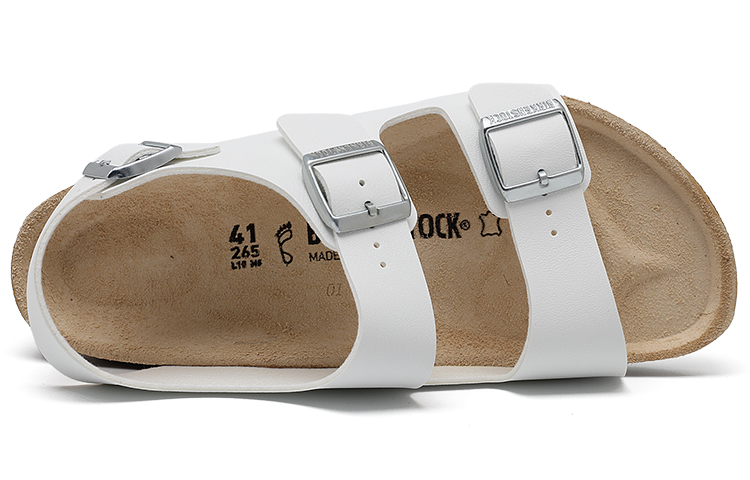 Birkenstock Milano Birko-Flor 'White' 圖 3