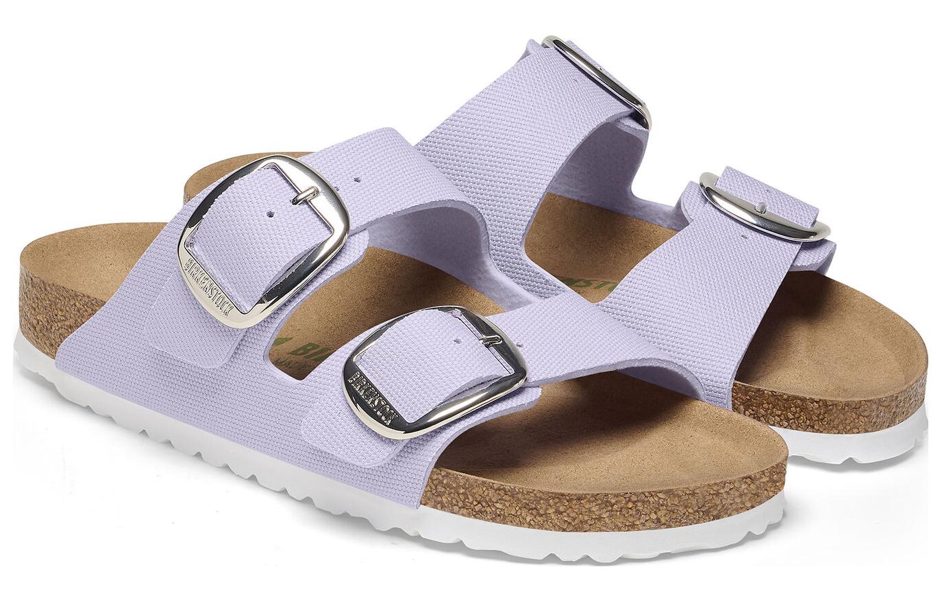 Lookbook Birkenstock Arizona 'Fesyen Dua Gesper Ungu Narrow' 1025556