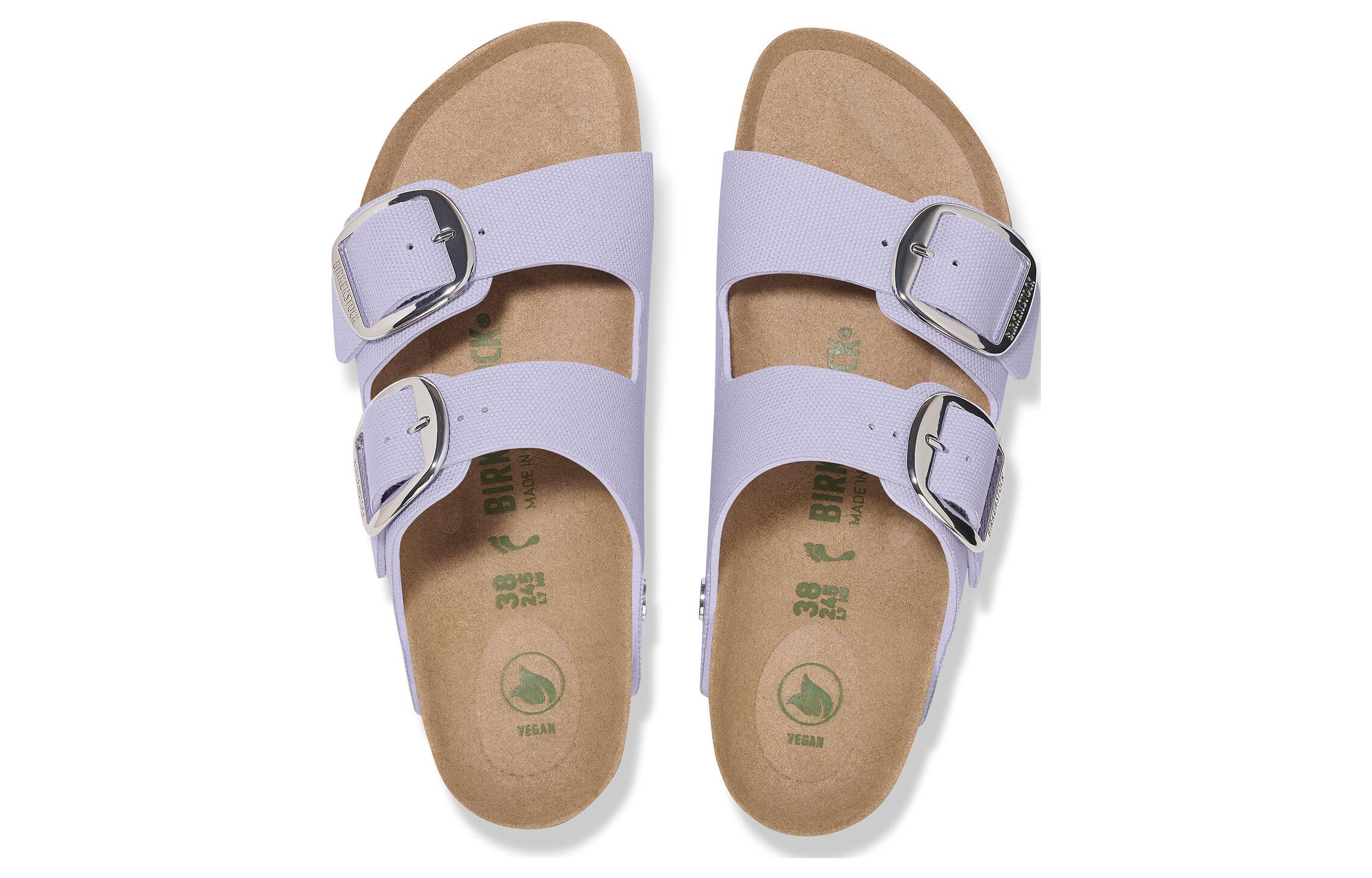 Shop Birkenstock Arizona 'Fesyen Dua Gesper Ungu Narrow' 1025556