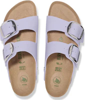 Shop Birkenstock Arizona 时尚双扣紫色窄版舒适拖鞋 1025556