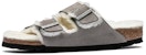 Birkenstock Arizona 'Grey Fleece-Lined' 1017402