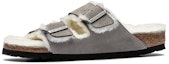 Buy Birkenstock Arizona 'Grey Fleece-Lined' 1017402