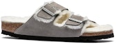 Order Birkenstock Arizona 'Grey Fleece-Lined' 1017402