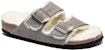 Birkenstock Arizona 'Grey Fleece-Lined' 1017402
