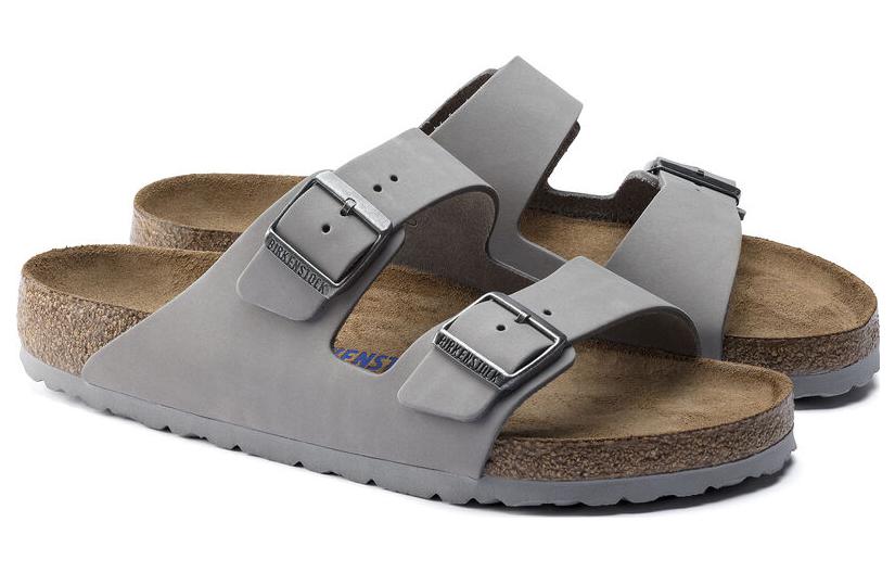 Birkenstock Arizona 'Grey Leather' 圖 3