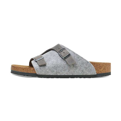 Birkenstock Arizona 'Grey Leather'