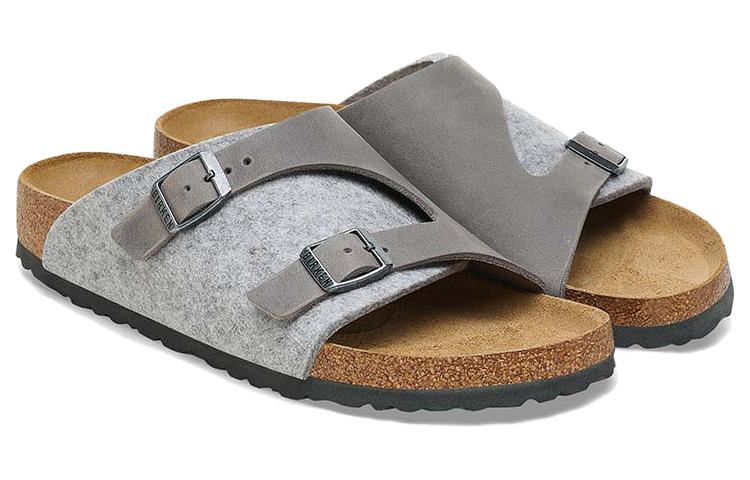 Birkenstock Arizona 'Grey Leather' 圖 3