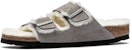 Birkenstock Arizona 'Kelabu Suede' 1017403DARIZONASTONECOIN