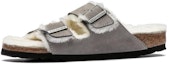 Buy Birkenstock Arizona 'Kelabu Suede' 1017403DARIZONASTONECOIN