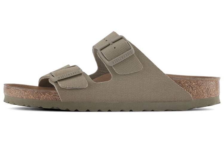 Birkenstock Arizona 'Khaki Fabric' 1024065