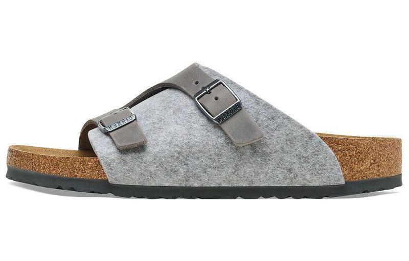Birkenstock Arizona 'Light Grey Regular'