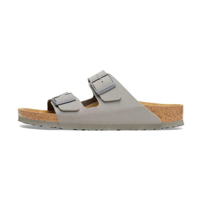 Birkenstock Arizona Birko-Flor Stone Coin 'Grey'