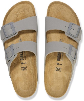 Birkenstock Arizona Birko-Flor Stone Coin 'Grey' 1027720 Shop Birkenstock Arizona Birko-Flor Stone Coin 'Grey' 1027720